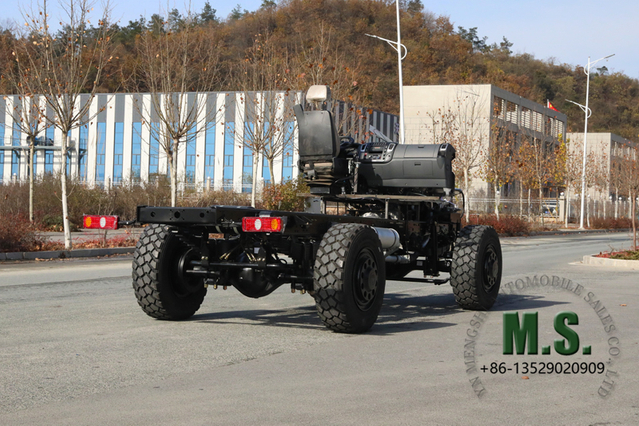 300-horsepower 20-ton Gross Weight 4x4 Off-road Armored Bare Chassis_Cummins Engine, Automatic Transmission, with Differential Lock, Enhanced Durability Chassis, CTIS, Run-flat_Manufacturer Direct 
