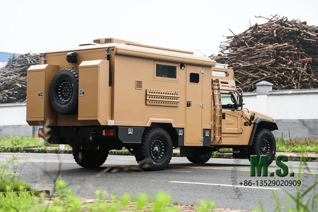 195-horsepower 6-ton Gross Weight Military Model 4x4 Mengshi R.V Version_Front＆Rear Double Wishbone Suspension, Automatic Manual Transmission, Served Military Chassis_Manufacturer Direct