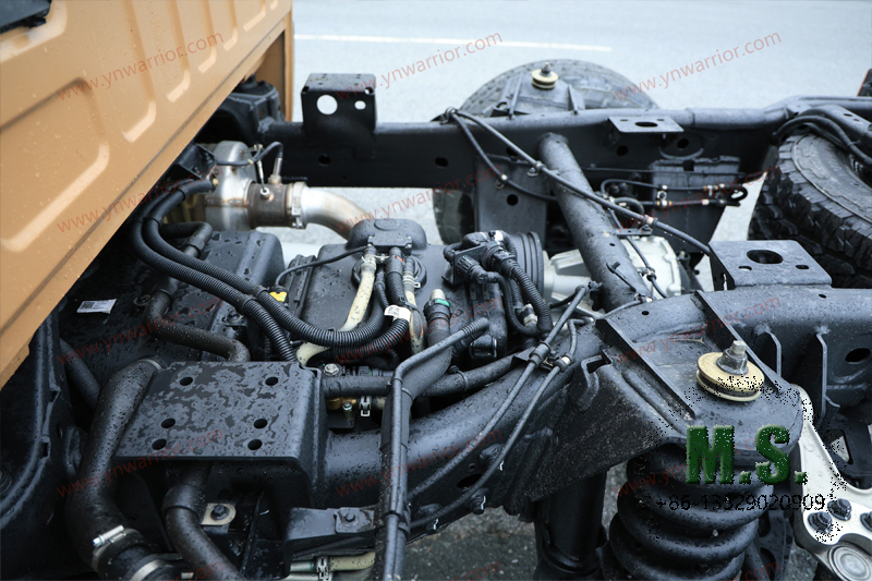 Dongfeng Mengshi MS600 4x4 independent suspension