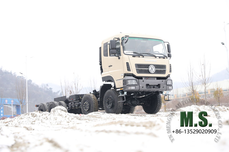 dongfeng trucks in snow