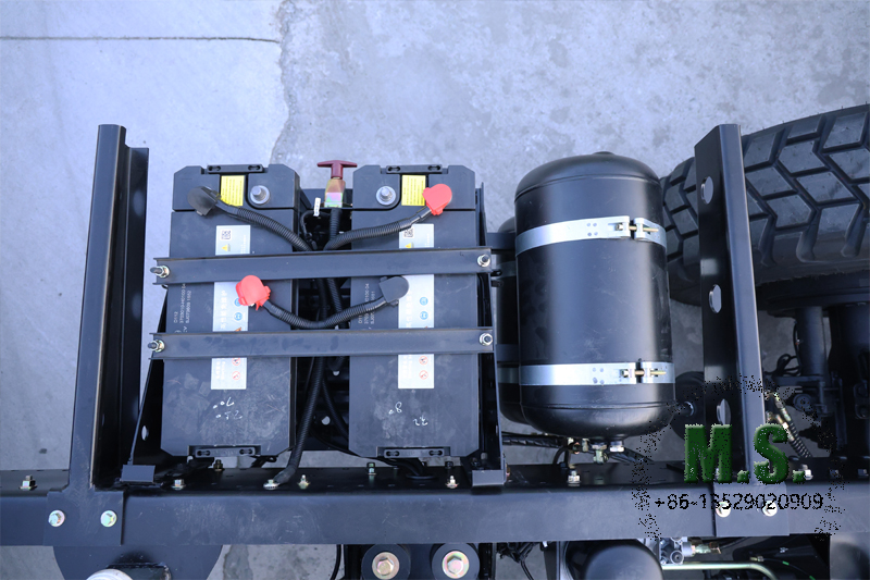 6x6 340-horsepower rolling chassis for bus 24 volt huge battery