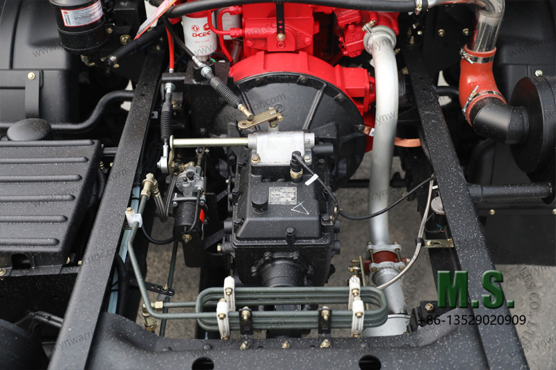 Dongfeng 4x4 modern cab truck chassis with cab medium duty FAST manual transmission