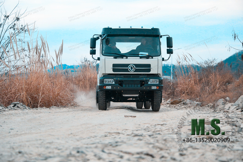 Dongfeng 4x2 dump truck chassis 6 wheel