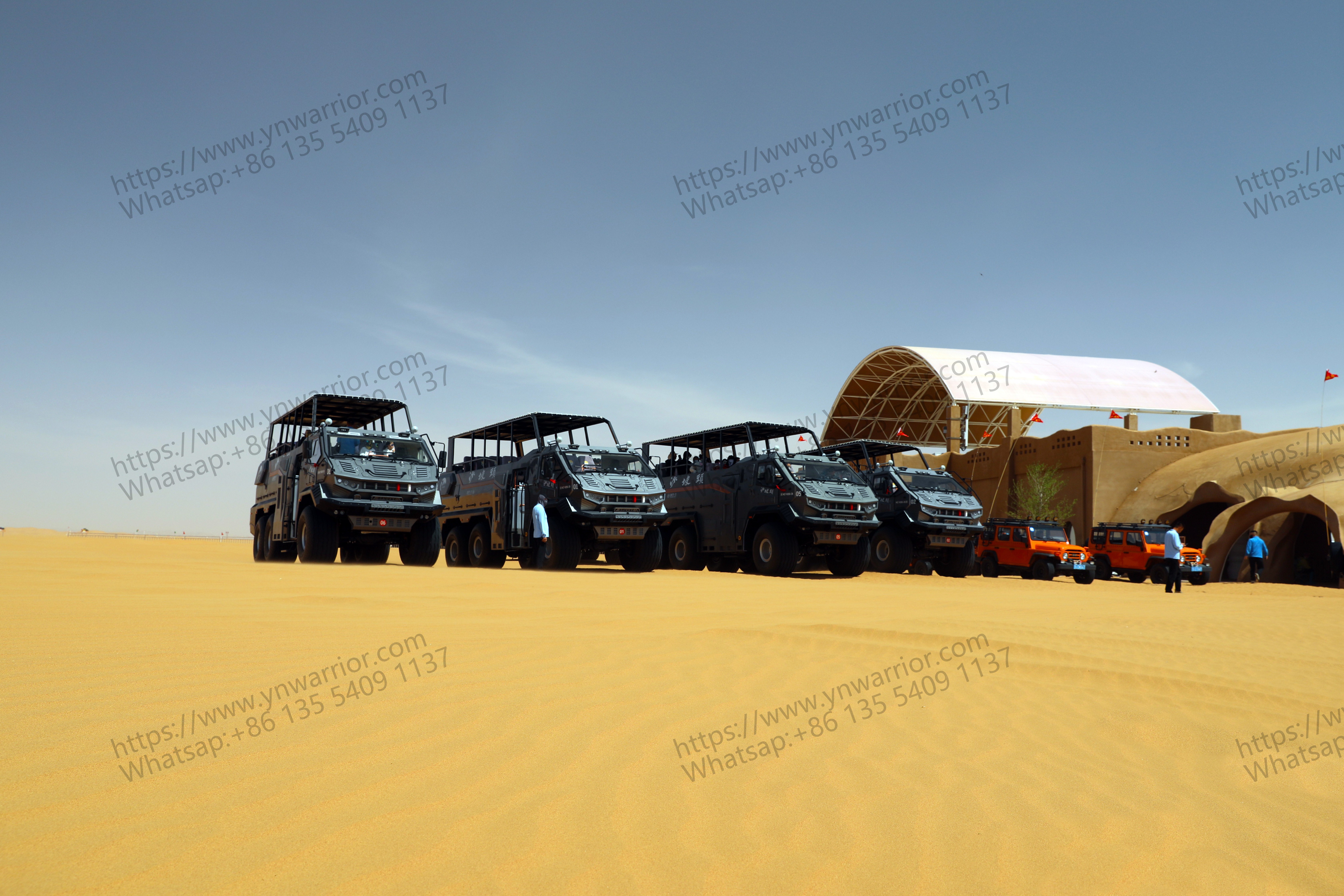 desert cruiser bus fleet