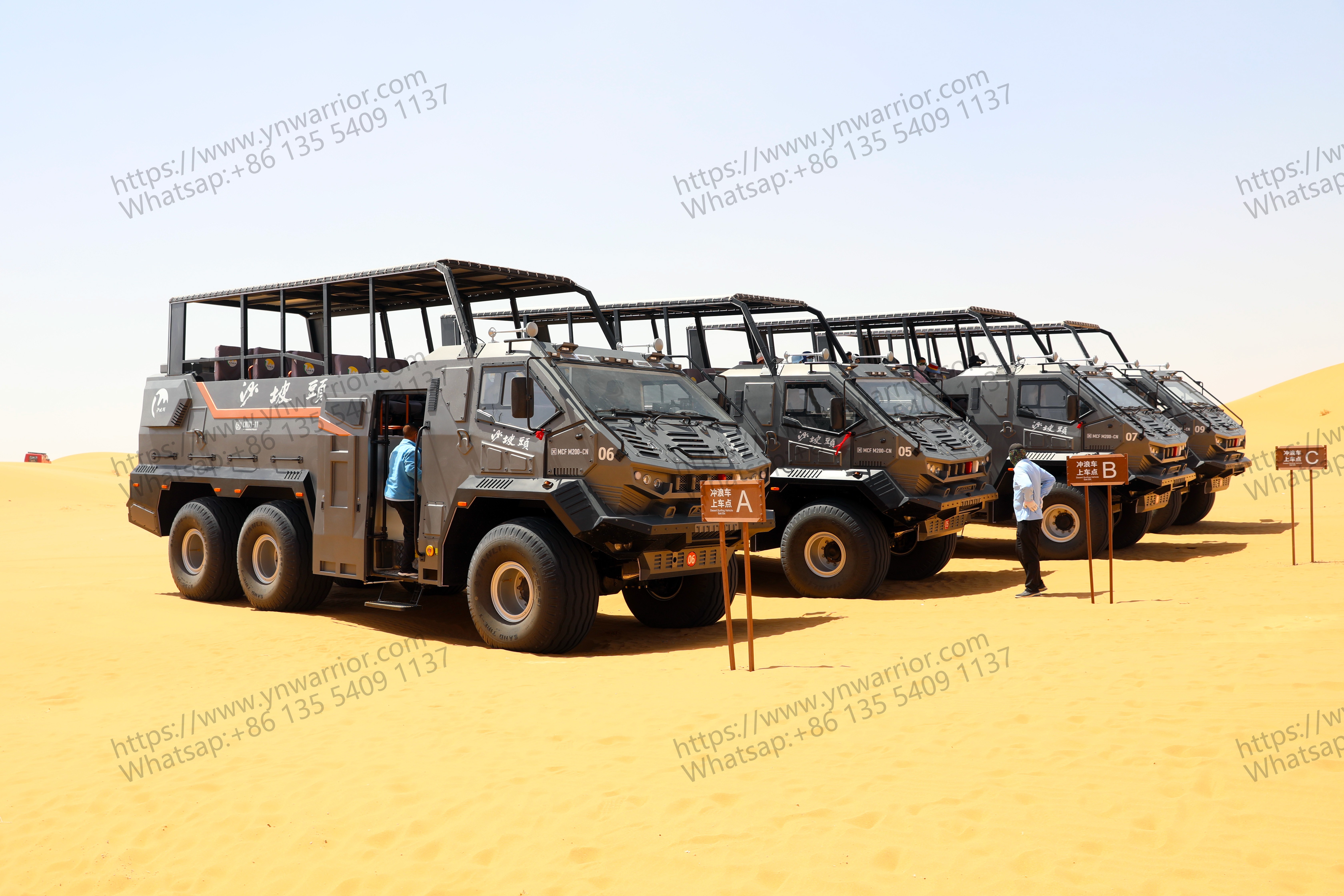 desert cruiser bus fleet manufacturer direct