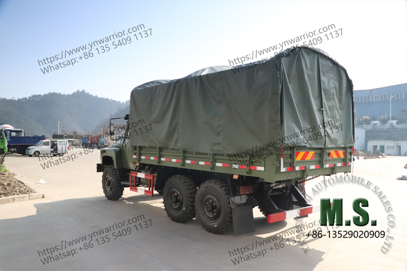 tarpaulin of Chinese army truck