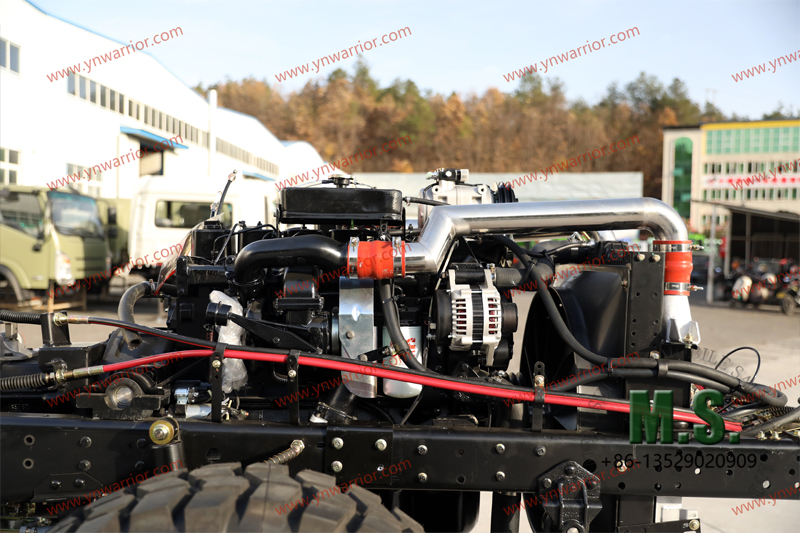 190-horsepower rolling chassis in CHina