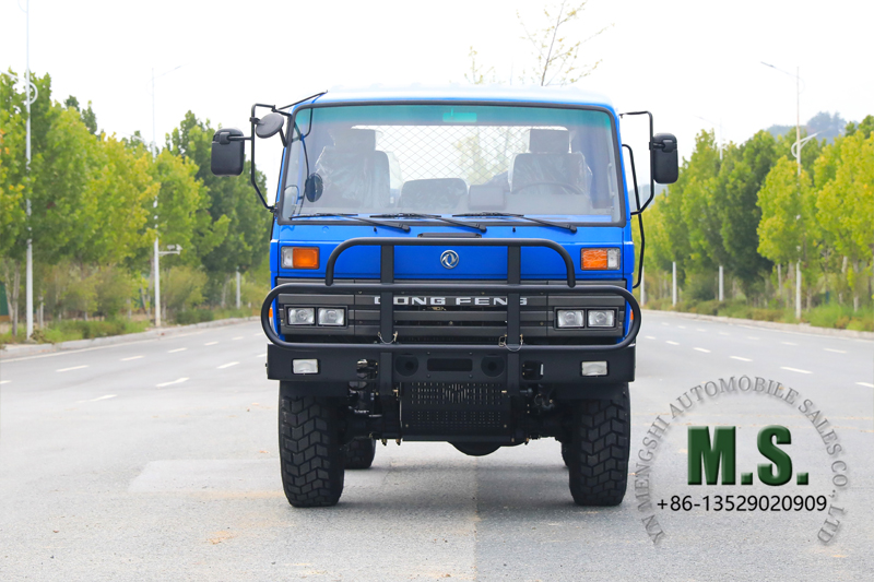 Front perspective of Chinese 153 truck chassis