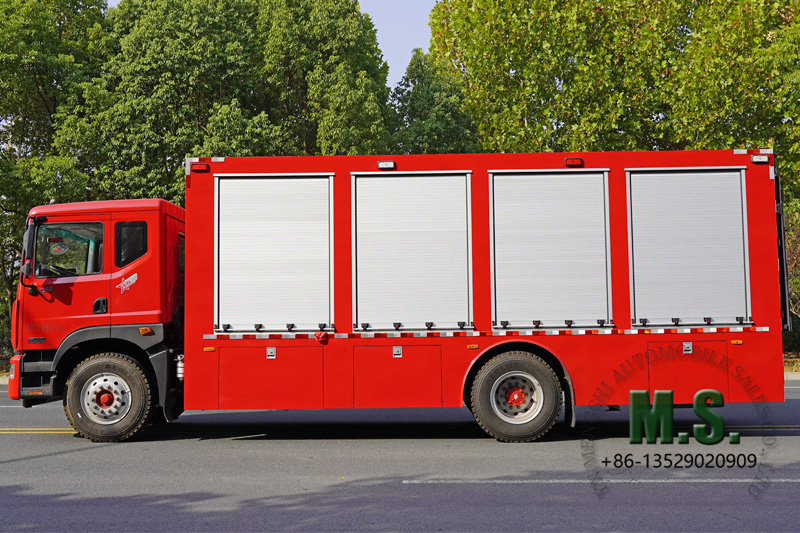 van type fire truck