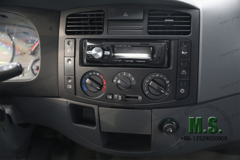 Dongfeng 4x4 modern cab truck chassis with cab medium duty multi function instrument dashboard