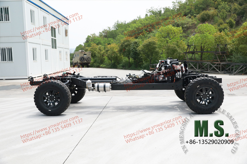 bare chassis of China served military chassis