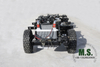 210-horsepower 11-ton Gross Weight 6x6 Off-road Bus/truck Rolling Chassis_Cummins Engine, Customizable, Solid Axle, Single Tyre, Differential Lock_Manufacturer Direct