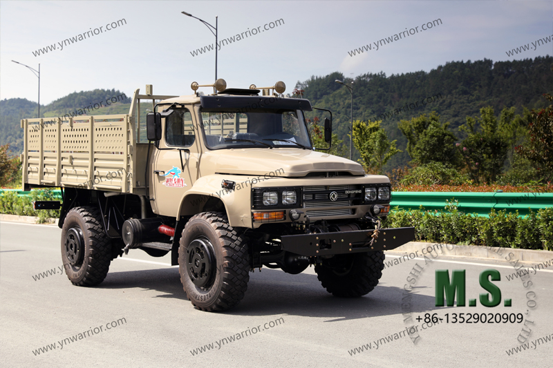 Dongfeng military troops carry truck