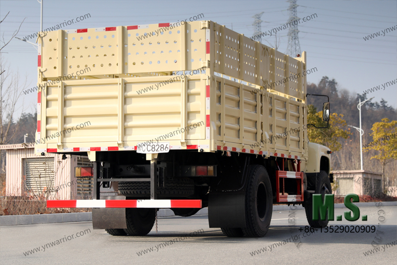 Dongfeng 4x4 off-road truck rear double tyres rear bumper