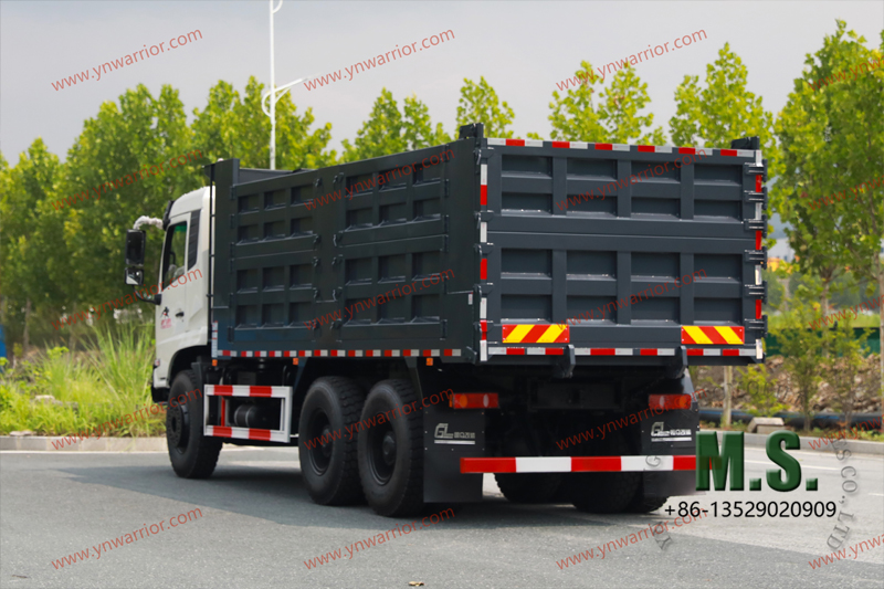 Wechai engine dump truck rear perspective