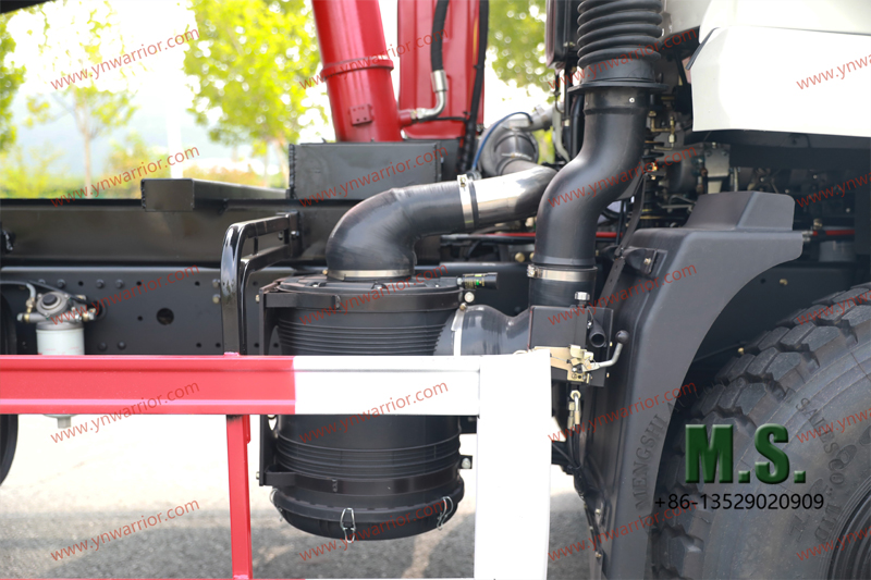 air brak cylinder and hydraulic pump of Dongfeng dump truck