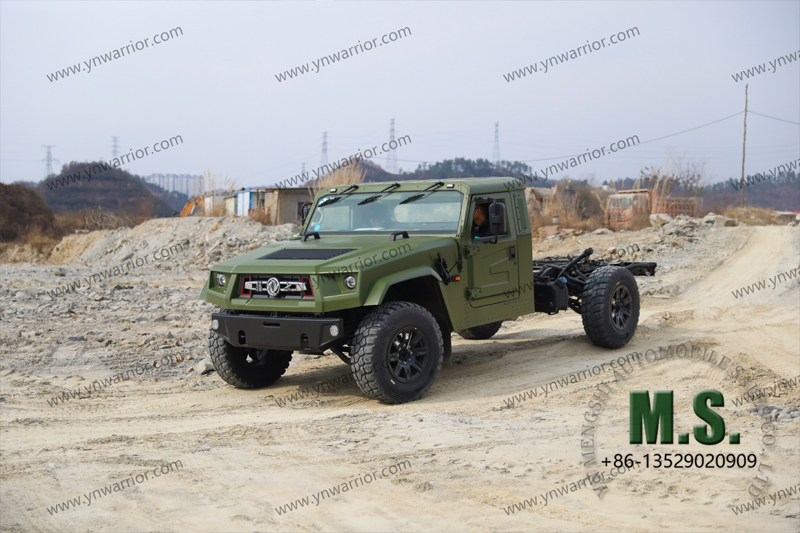 Dongfeng Mengshi 4x4 off-road chassis with cab