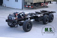 340-horsepower 25-ton Gross Mass 6x6 Off-road Heavy Duty Bus Rolling Chassis_Weichai Engine, Dongfeng, Differential Lock, CTIS, Rigid Axle, Extreamly Durable_manufacturer Direct