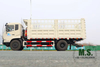 210-horsepower 18-ton Gross Weight Dongfeng 4×2 White Grid Stake Dump Truck，WeiChai Engine,6230ml Displacement, 300LFuel Tank Capacity