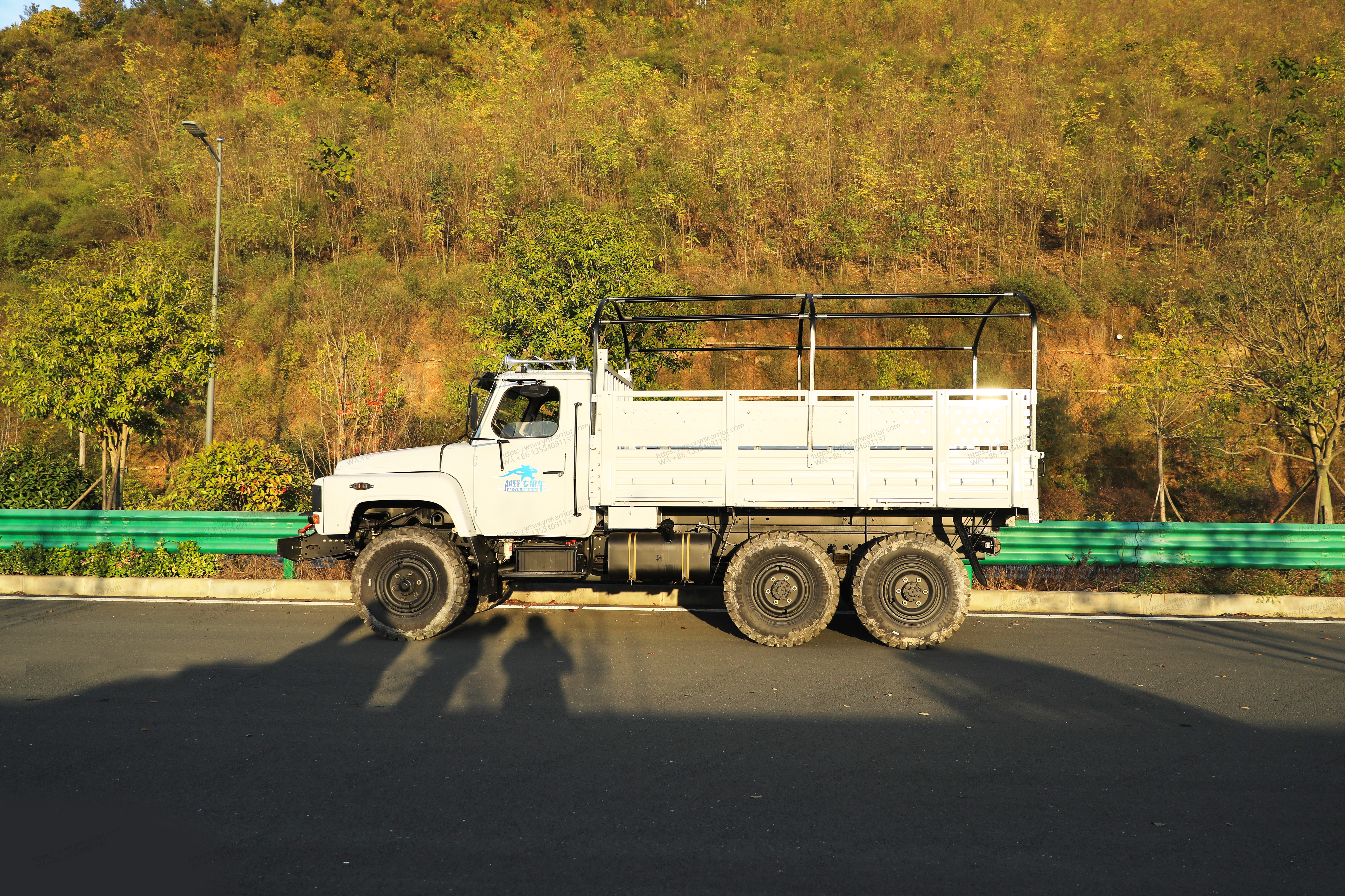 dongfeng 6x6 long-nose truck