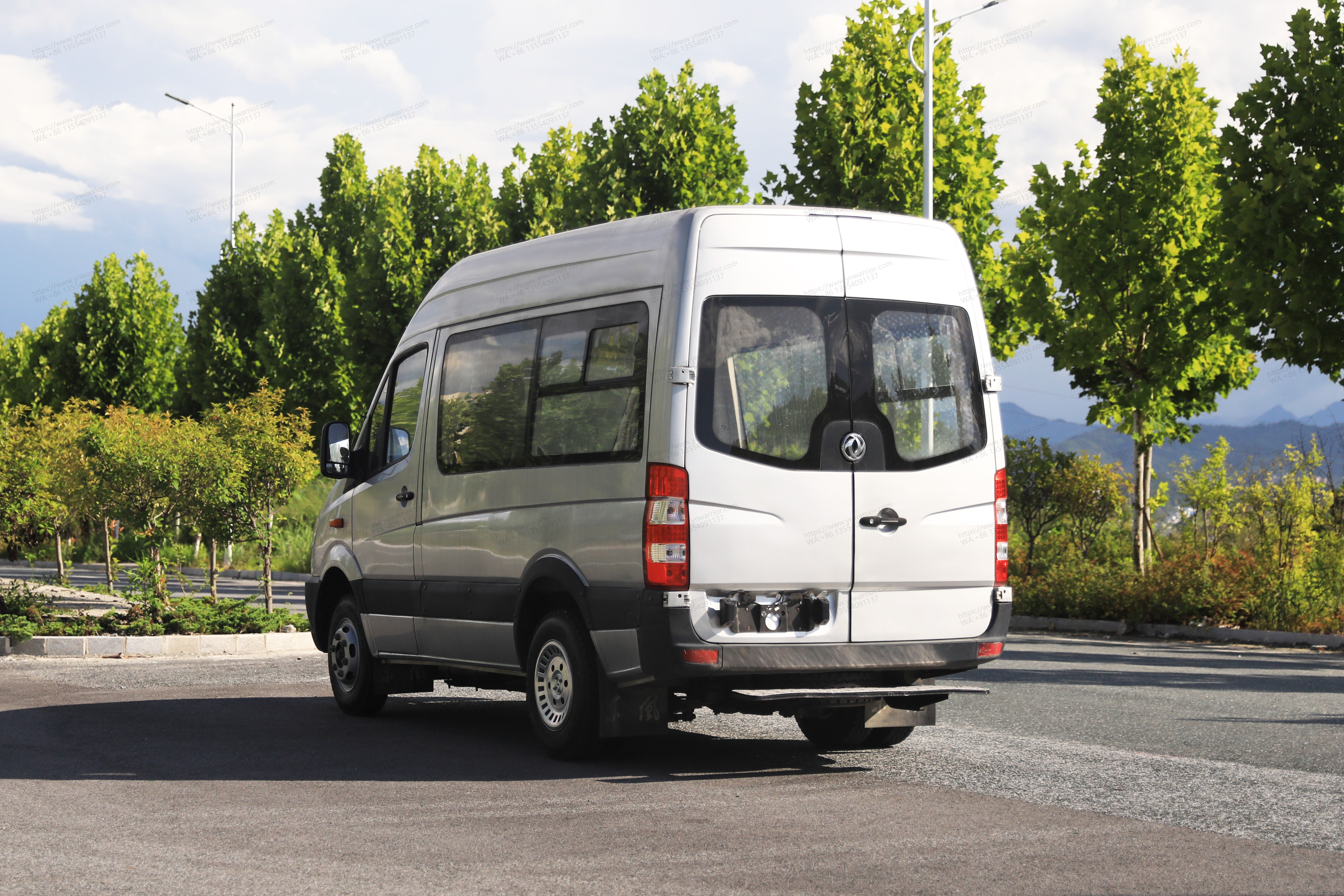 Chinese Dongfeng passenger minivan