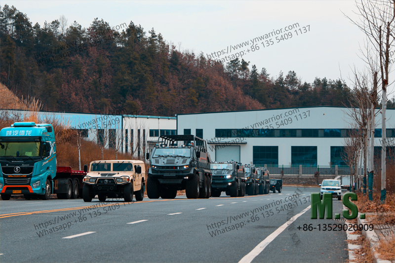 huge tourism bus fleet in moving on road