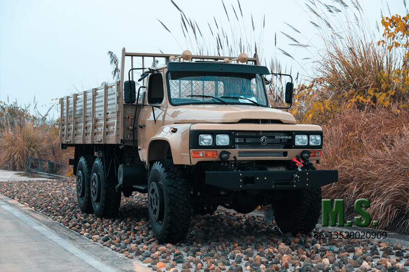 Dongfeng Classic Military Quality 6WD Truck Model: EQ2100, Real Footage in Testing Field