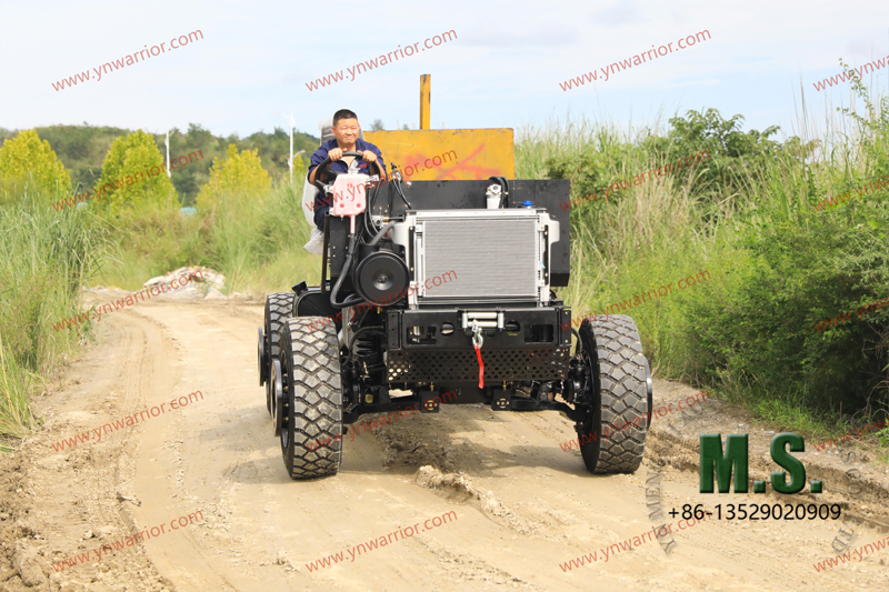 4x4 full-time drive rolling chassis