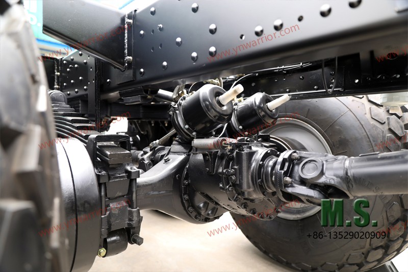 6x6 off-road massive rolling chassis military axle