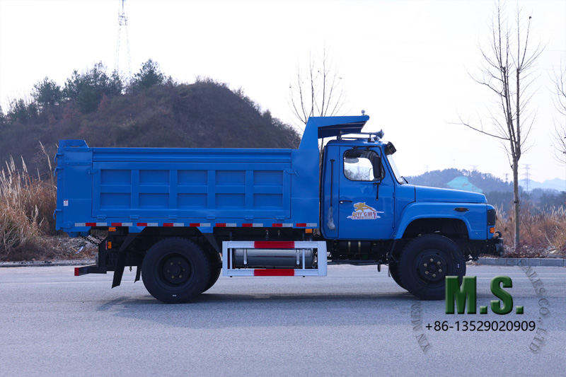 Dongfeng 4x2 dump truck single row cab