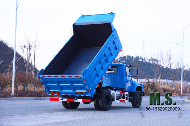116-horsepower 9-ton Gross Weight Brand New Low Price Dongfeng 4x2 Dump Truck_No Electronic Parts, Low Fuel Consumption, Simple And Durable_Manufacturer Direct