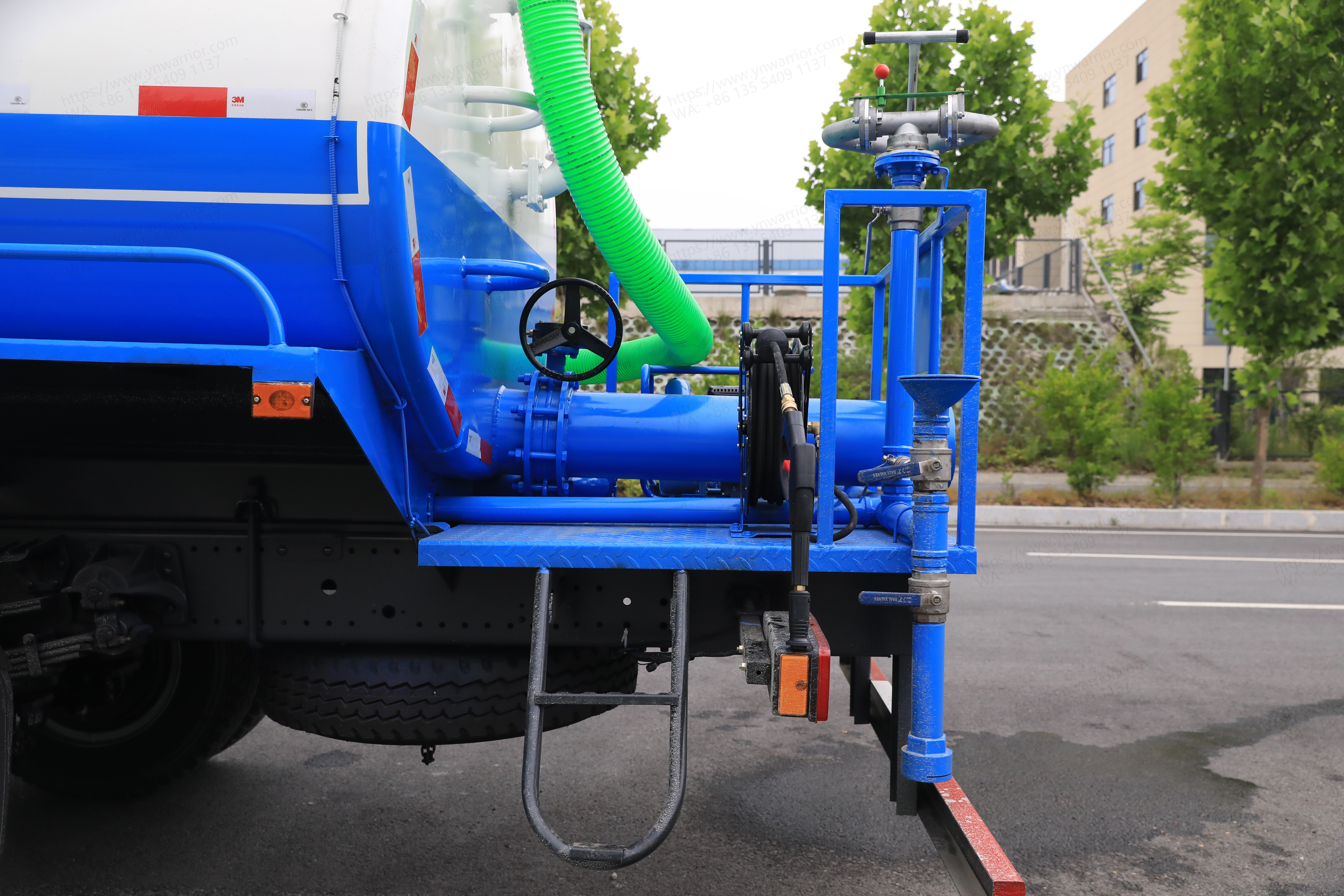 suction sewage truck control valve