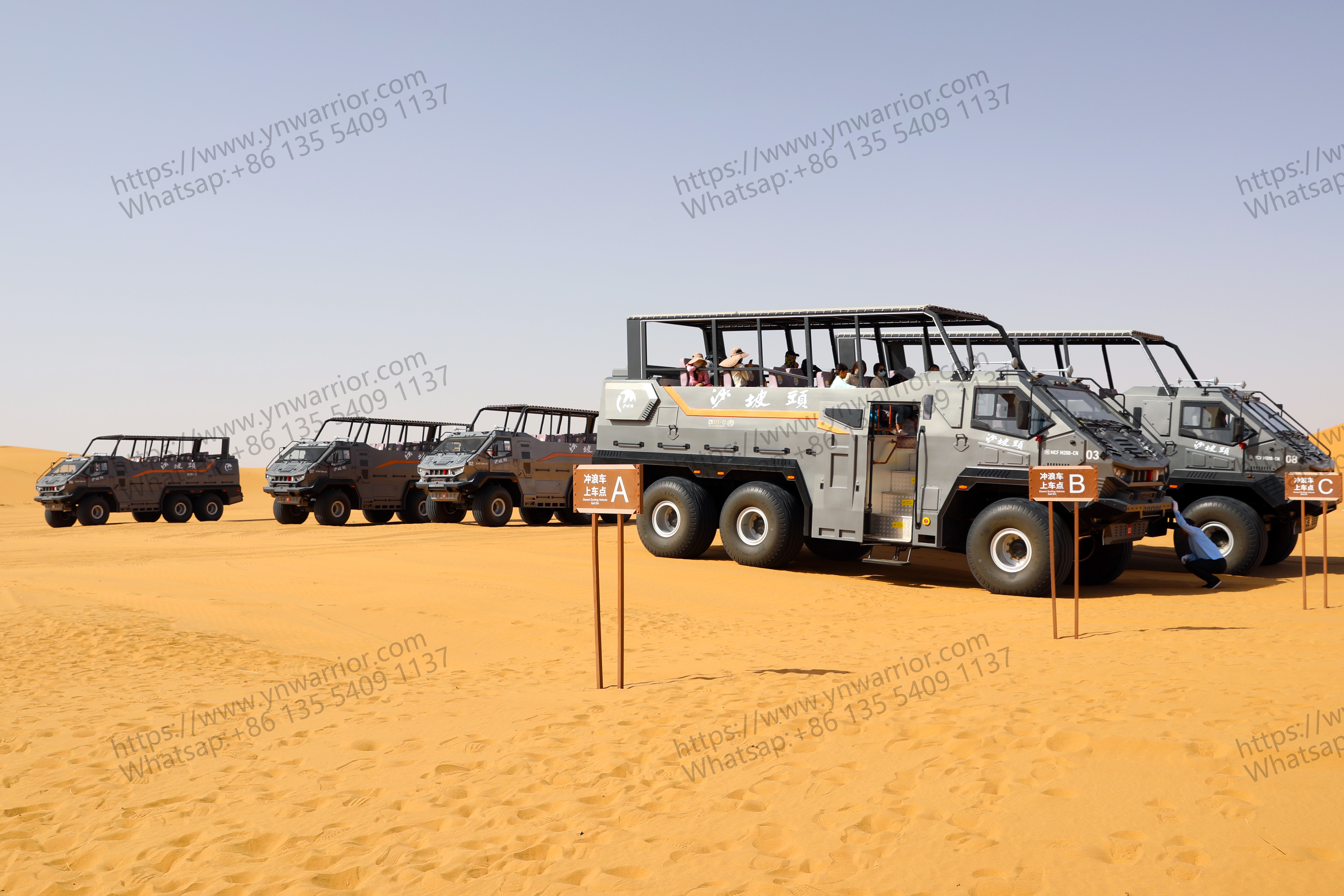 desert cruiser bus fleet ongoing