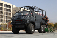 375-horsepower 30-ton Gross Weight 6x6 Massive Desert Cruiser Sightseeing Bus_Cummins Engine, Helical Gear 6-speed Transmission, Differential Lock, Rub Reducer, Desert Tyre_ Manufacturer Direct