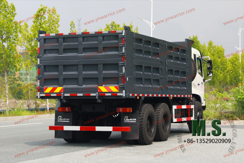 heavy duty dump truck with thickened steel