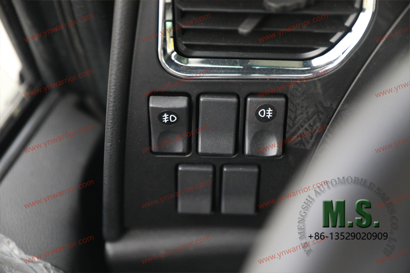 Chinese truck cabin, button control axle