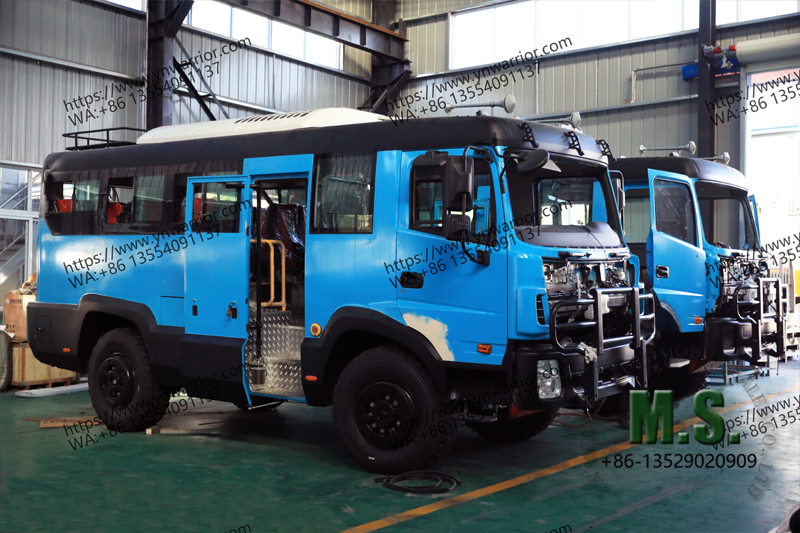 Dongfeng off-road bus in progress