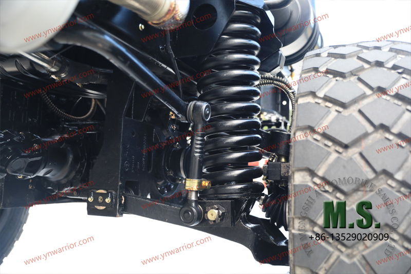 details for rod and shocker absorber sping for double wishbone independent suspension rolling chassis