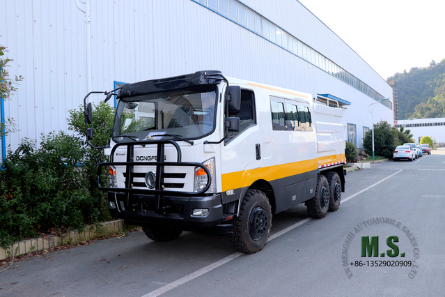  6×6 Off-road Vehicle_Customized Engineering vehicle for sale_Engineering Rescue Bus