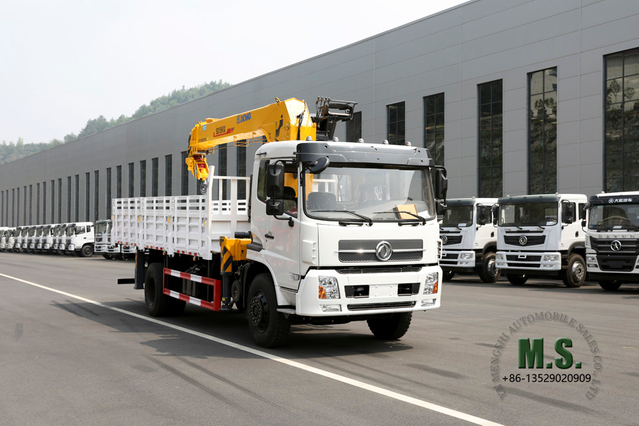 Dongfeng 10 Tons XCMG Truck with Crane_Truck Chassis Modification_Dongfeng 4×2 Special Truck