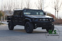 195Hp 4Tons of GVW Dongfeng 4x4 Off-road All-terrain M-hero Vehicle_Cummins Engine Patrol Troops Military Armored Escort Vehicle Independent Suspension Auxiliary-Supported Run-Flat Tire_Manufacturer