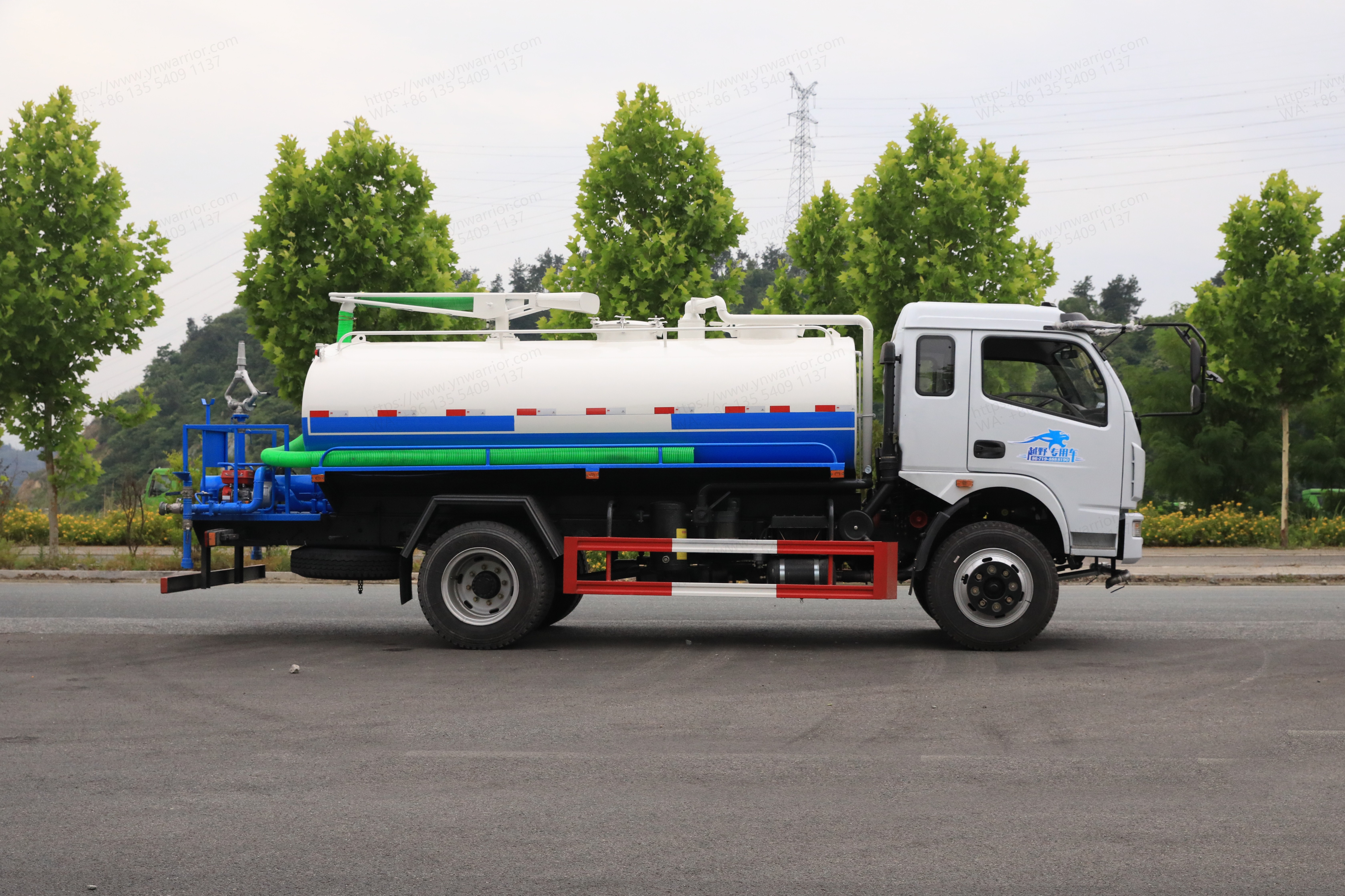 suction sewage truck large capacity