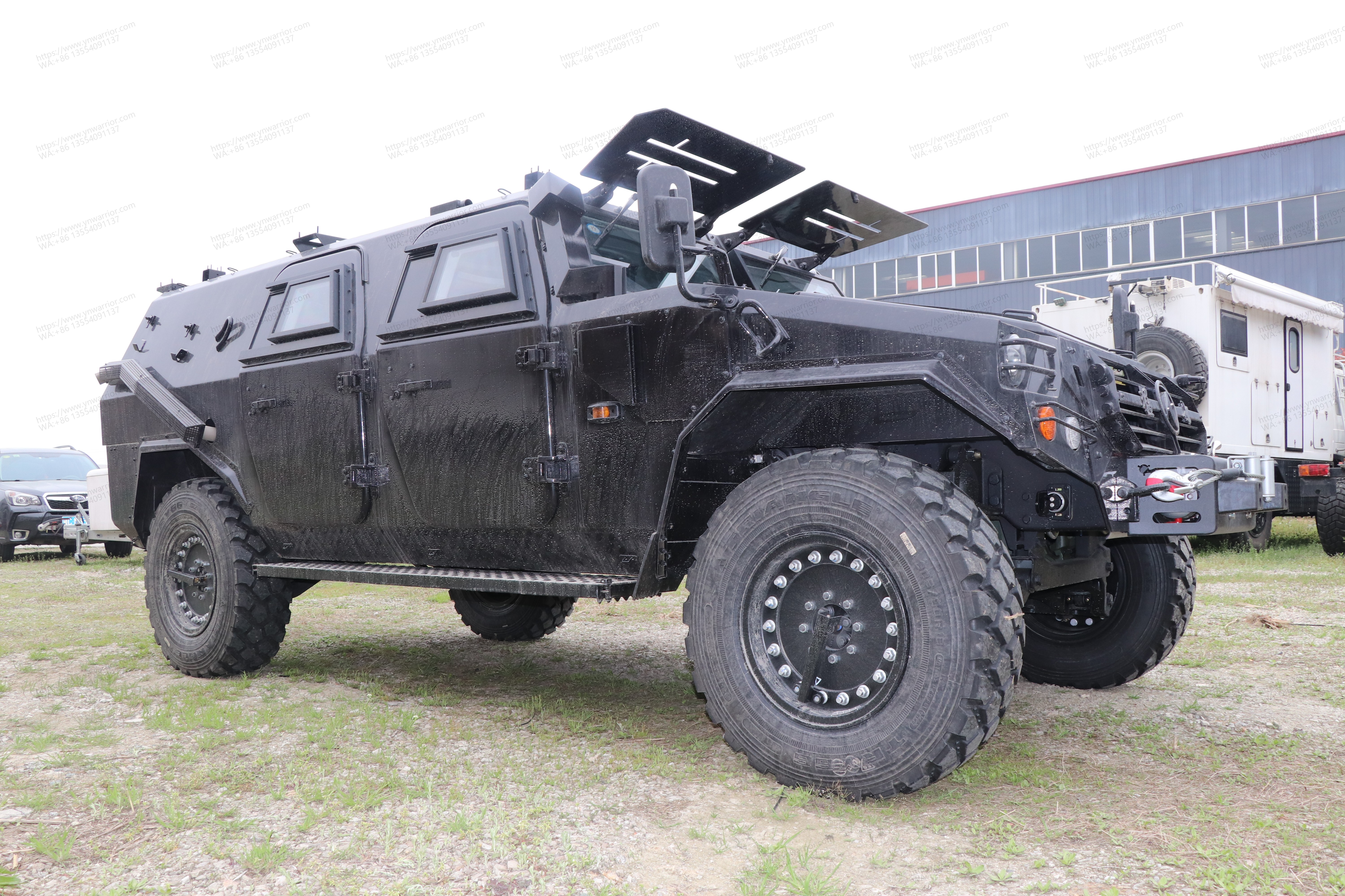 Dongfeng mengshi 4x4 off-road security armored vehicle