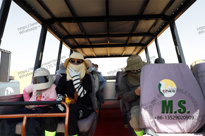 tourist on bus