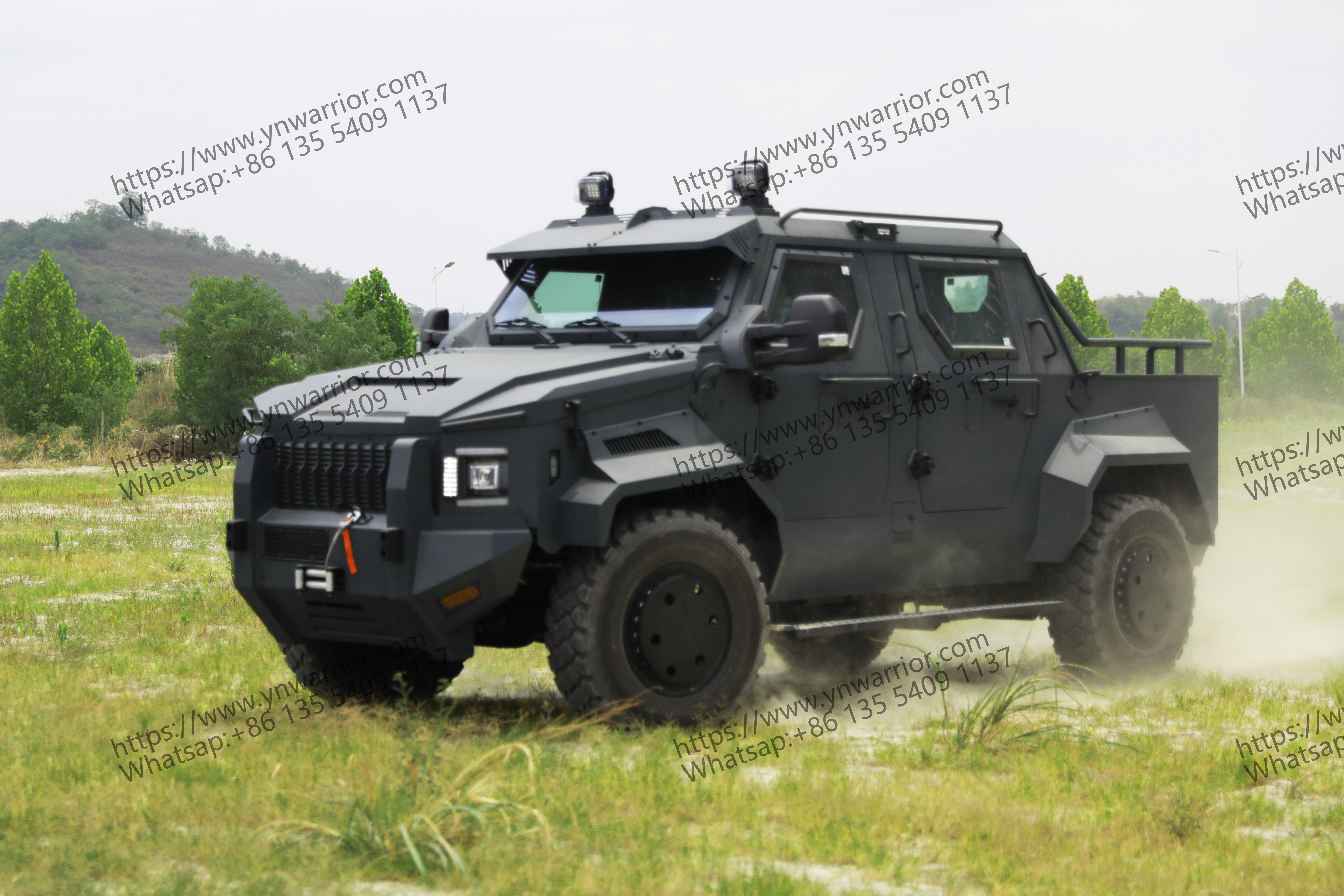 4x4 armored pick up automatic transmission high power
