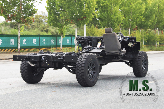 200-horsepower 6.5-ton Gross Weight Independent Suspension Rolling Chassis_Right Hand Drive, Full time 4x4, Military Standard, Cummins Engine, Allison Automatic Transmission_Manufacture Direct