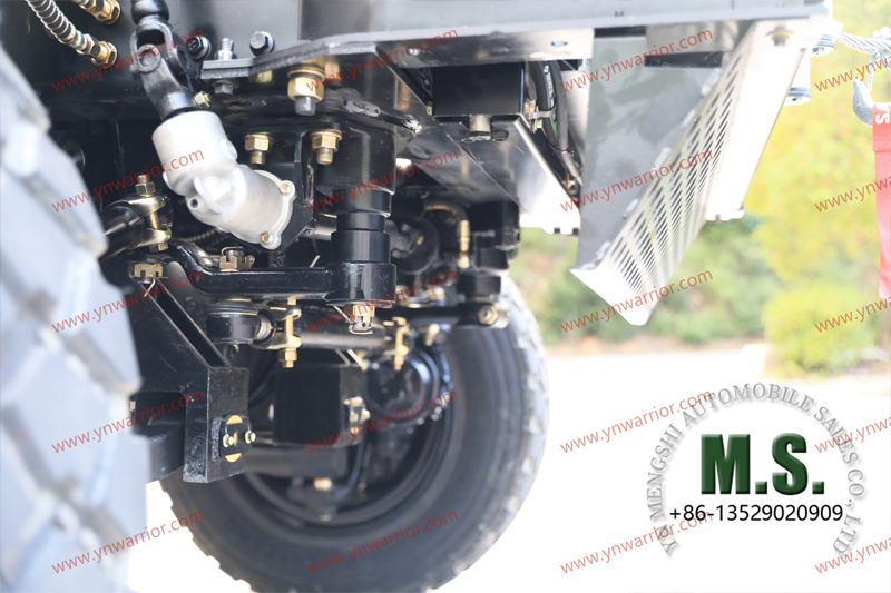 details for the system on double wishbone independent suspension rolling chassis