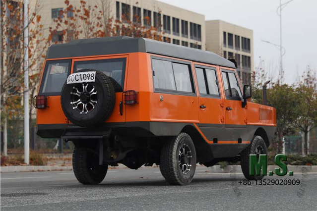 116HP 3Tons of GVW 4x4 Amphibious Off-road Vehicle_Waterproof Flood Rescue Vehicle Emergency Passenger Van_Manufacuturer Direct Factory Price