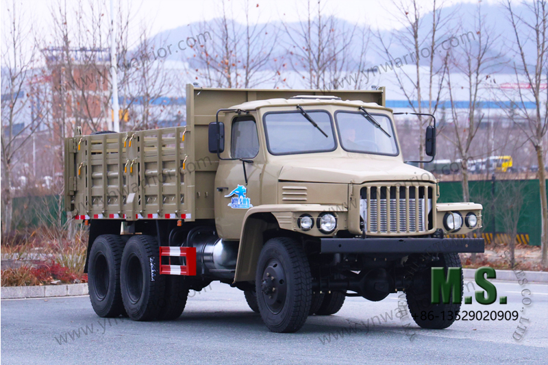 dongfeng 6x6 off-road dump truck former military model
