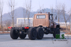 190-horsepower 11-ton Gross Weight Dongfeng 6x6 Off-road Truck Chassis with Cab_Cummins Engine Mechanical Fuel Injection, Former Special Purpose Model, CTIS, Simple And Druable_Manufacturer Direct